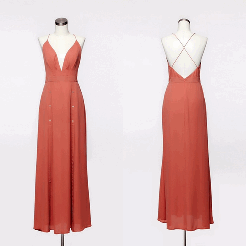 Take The Plunge Maxi Dress